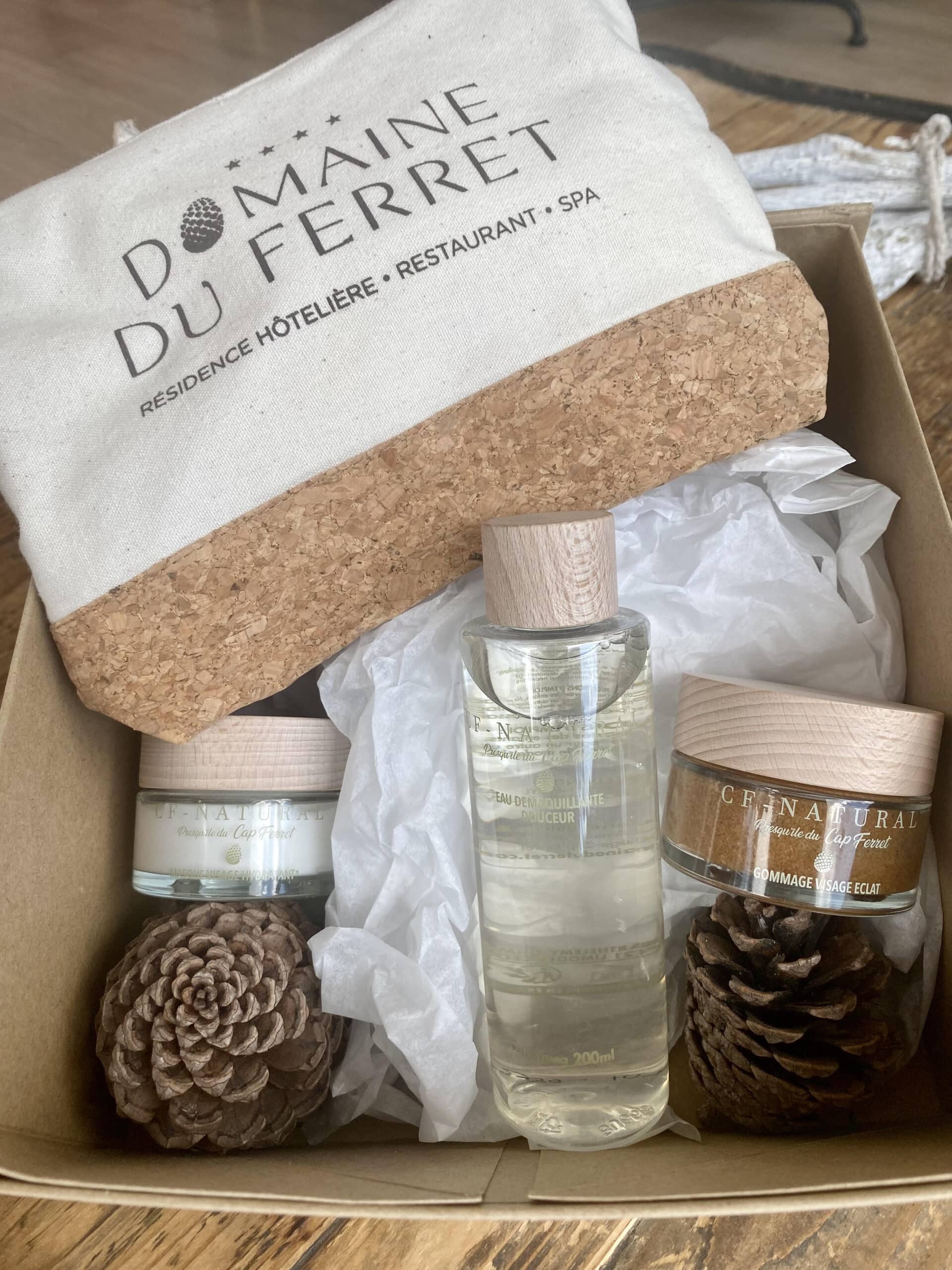 Coffrets visage CF NATURAL - Domaine du Ferret - Lege Cap Ferret