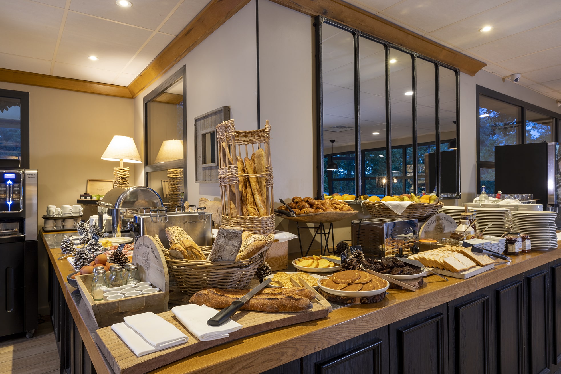 Petit déjeuner - Cabanon du Domaine - Claouey